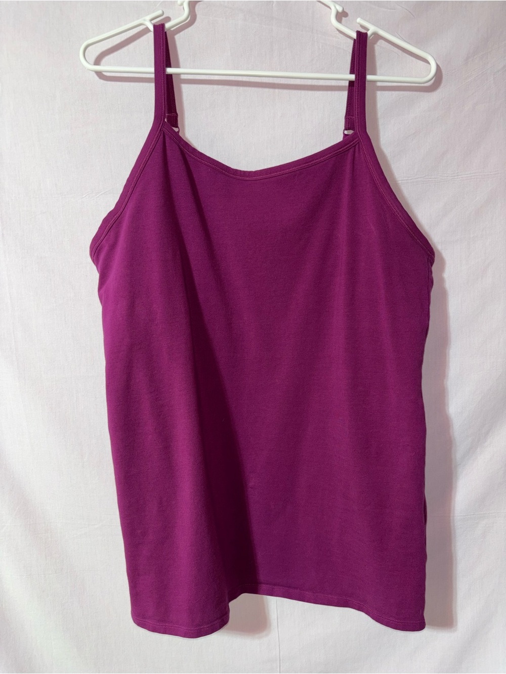 Duluth Trading Co Magenta Adjustable Strap Camisole